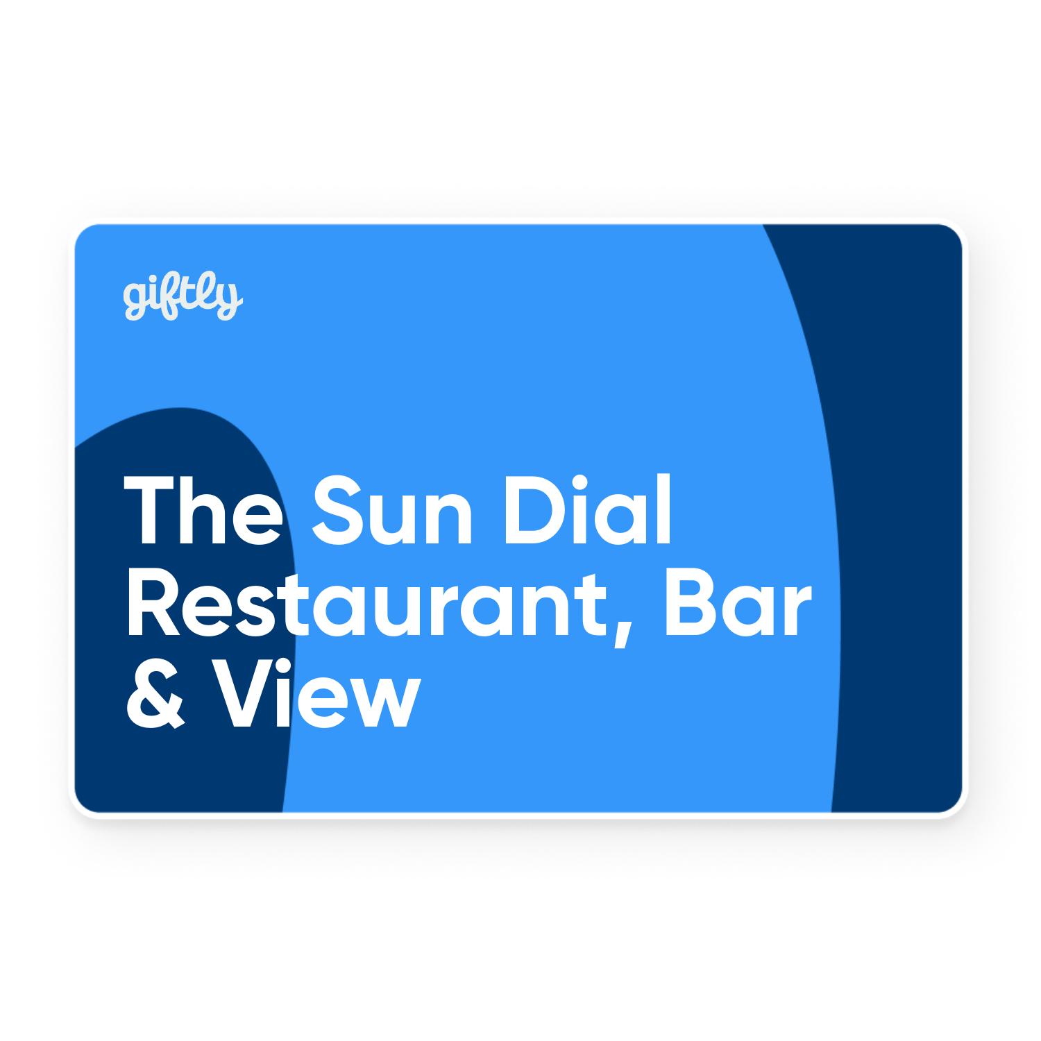 The Sun Dial Restaurant, Bar & View gift card